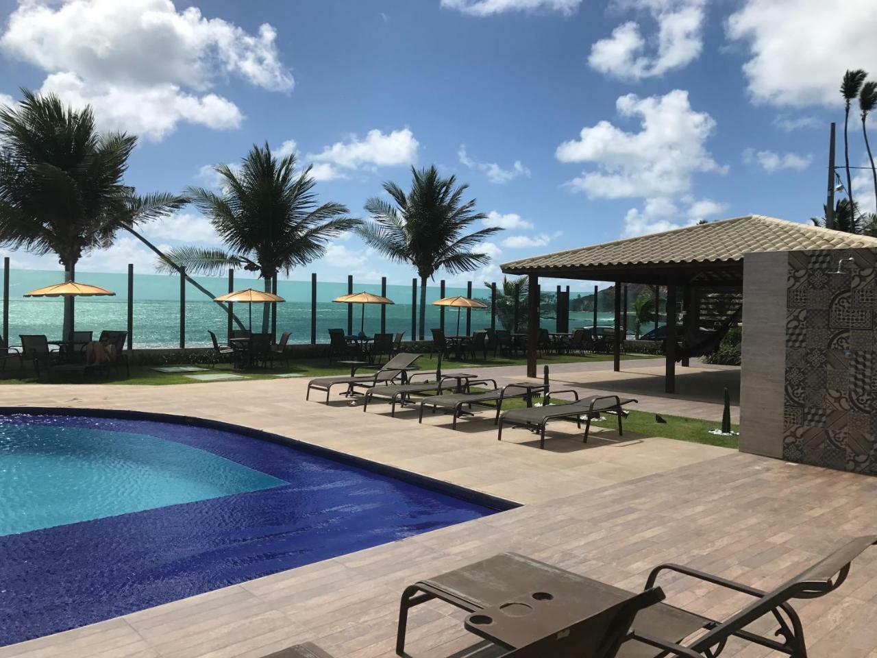 Tabatinga Residence Flat Beira Mar Conde  Ngoại thất bức ảnh