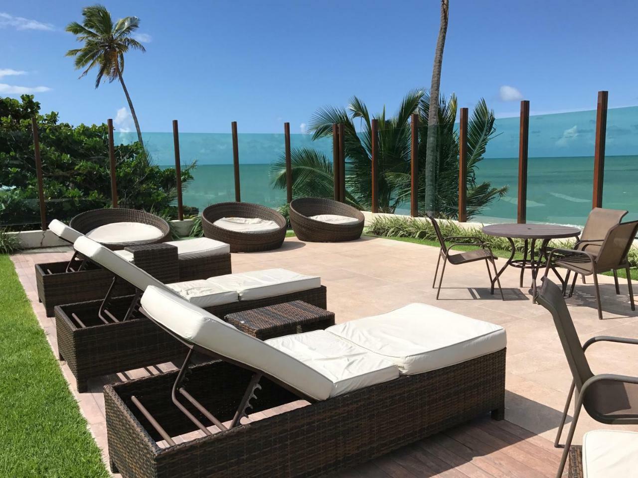 Tabatinga Residence Flat Beira Mar Conde  Ngoại thất bức ảnh